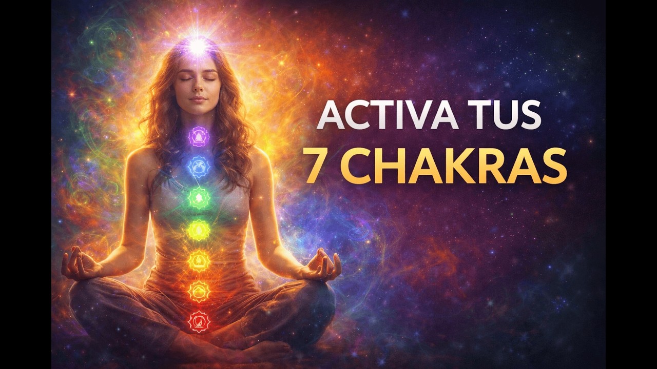 Solo Para Almas Despiertas: Activa Tus 7 Chakras y Eleva Tu Energía Hoy