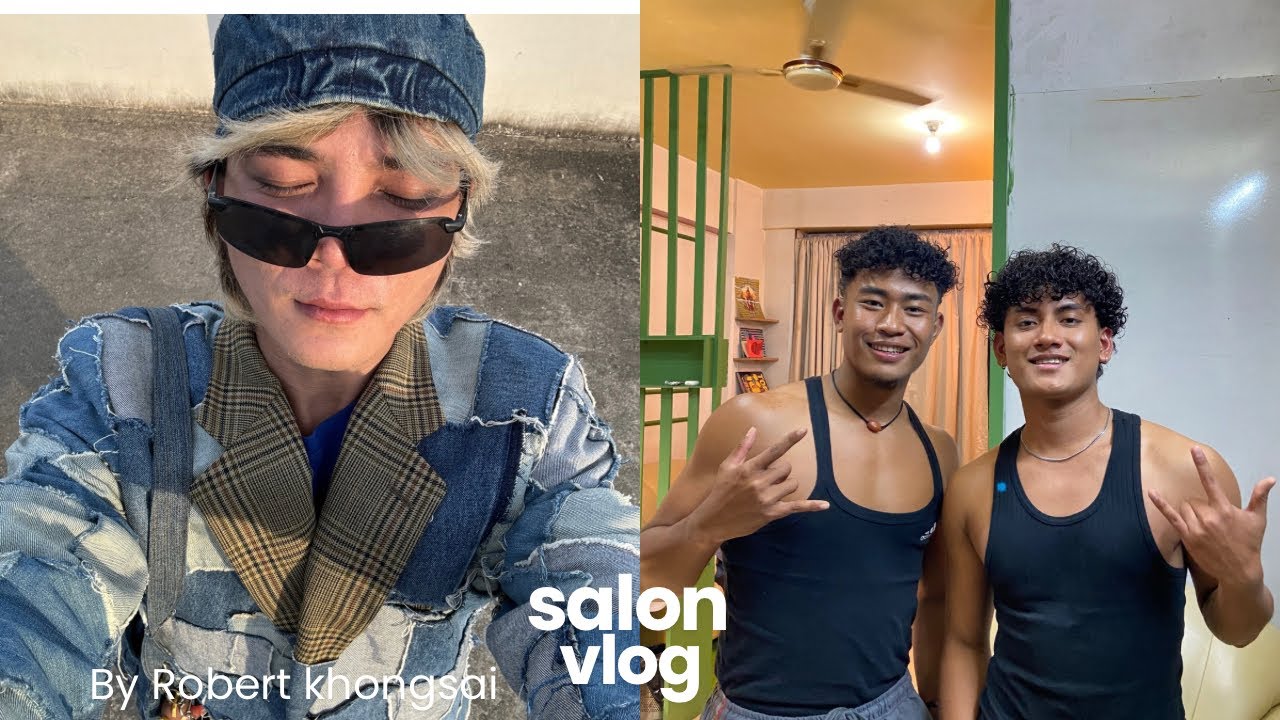 I give my friends a PERM !!! / Stephen Vaiphei / Paudre Gangte 👥👨‍🦱