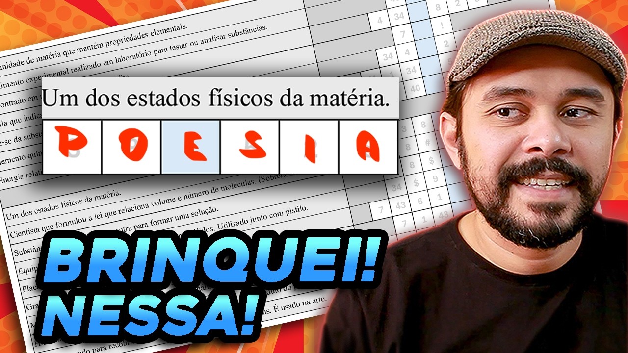 Lá vem a QUÍMICA!