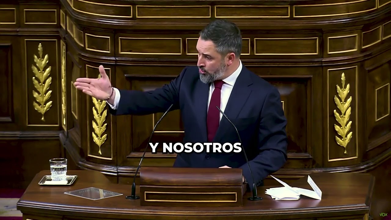 Demoledor repaso de Santiago Abascal a Pedro Sánchez en el Congreso