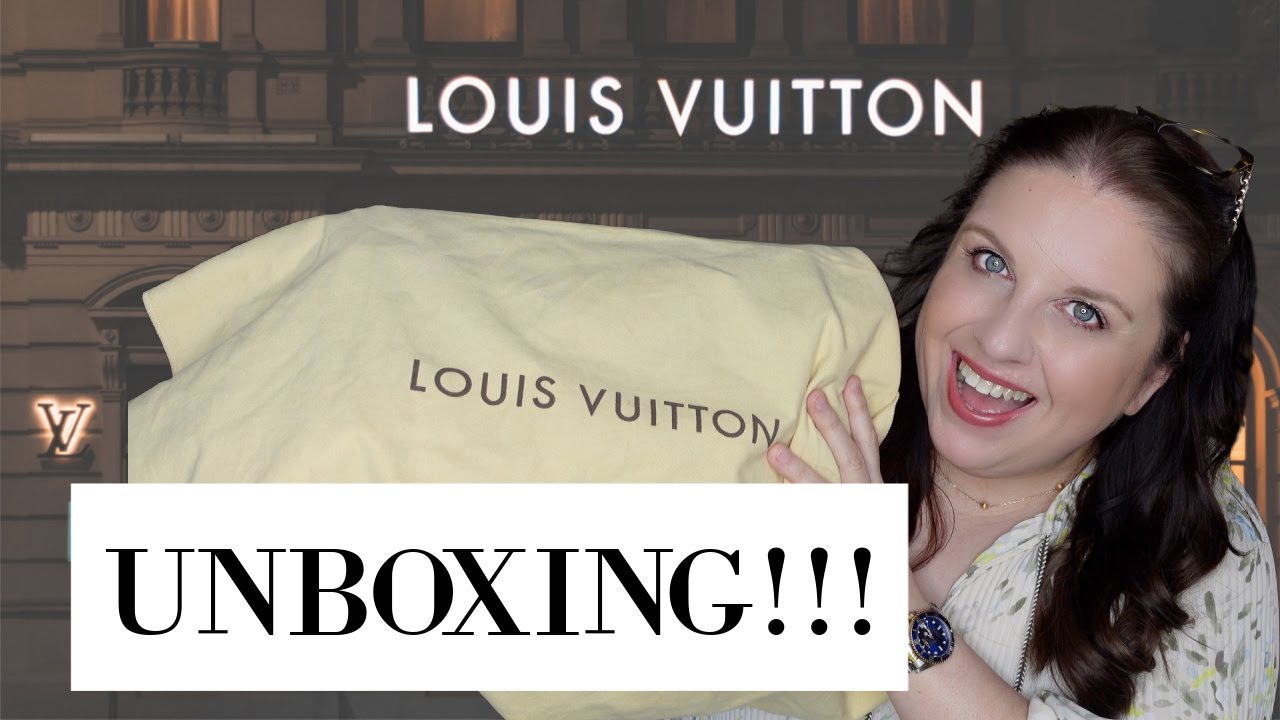 LOUIS VUITTON VINTAGE HANDBAG UNBOXING!!!