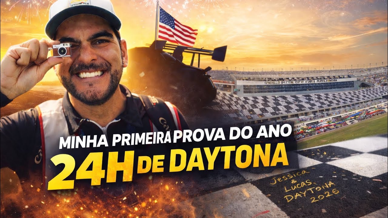 Minha primeira corrida do ano foi em Daytona..!!
