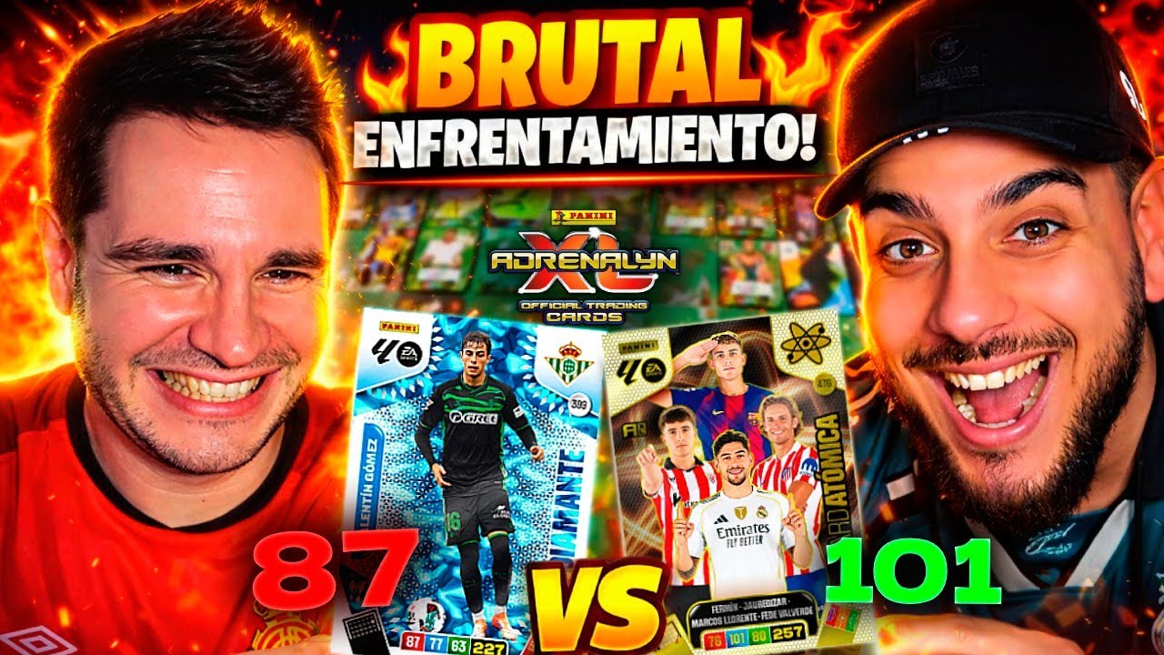 Juego un Partido Adrenalyn XL 25/26 muy Top vs Robert PG