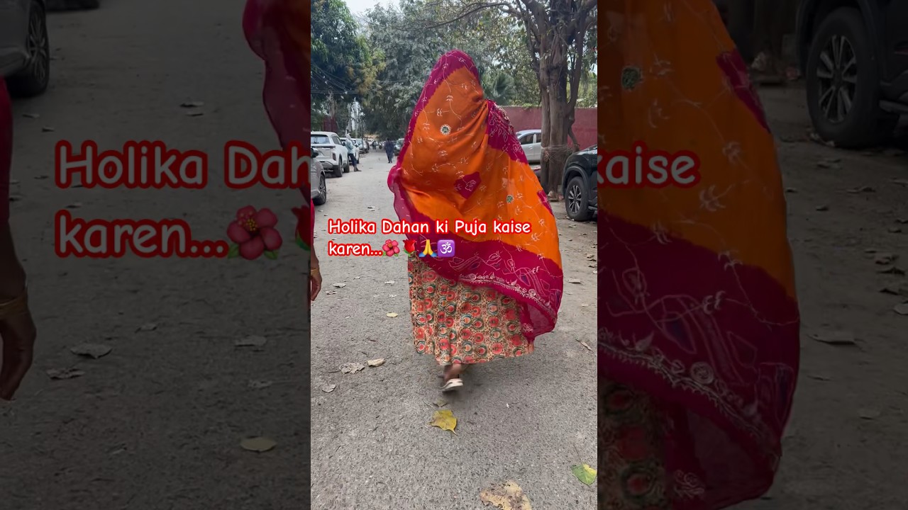 Holika dahan ki puja kaise karen #holi #holispecial #ashortaday #holikadahan2024