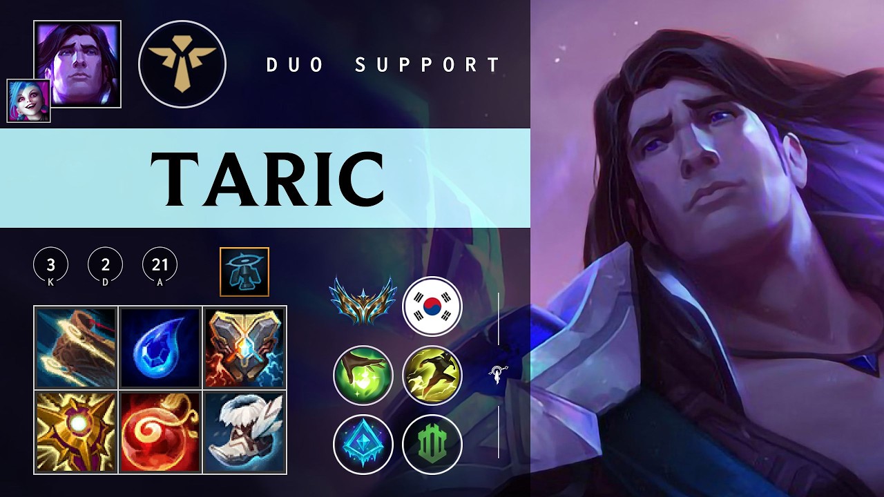 Taric Support vs Pantheon - KR Challenger Patch 26.05