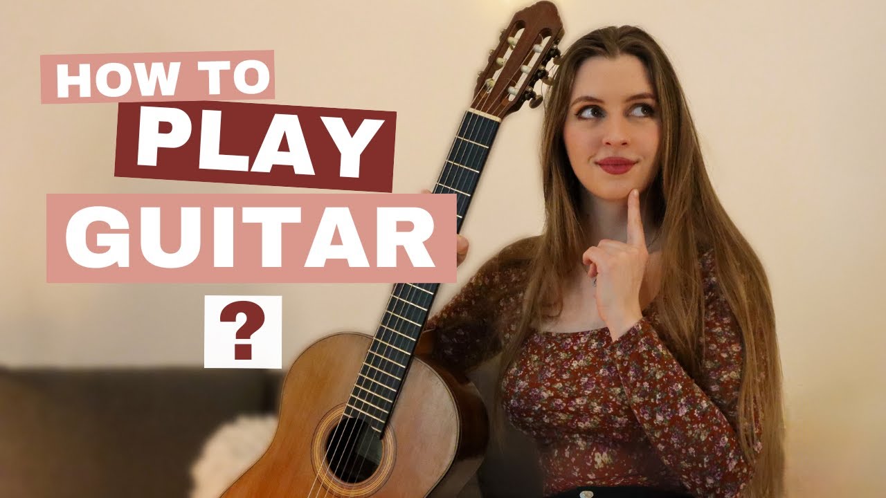 YOUR FIRST GUITAR LESSON - posture, basics, left & right hand essentials