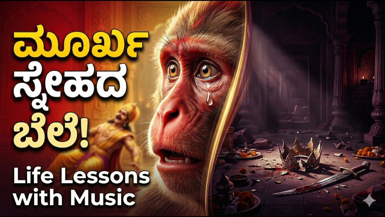ಮೂರ್ಖ ಮಿತ್ರನಿಗಿಂತ ಜಾಣ ಶತ್ರುವೇ ಮೇಲು | Life Lessons with Music