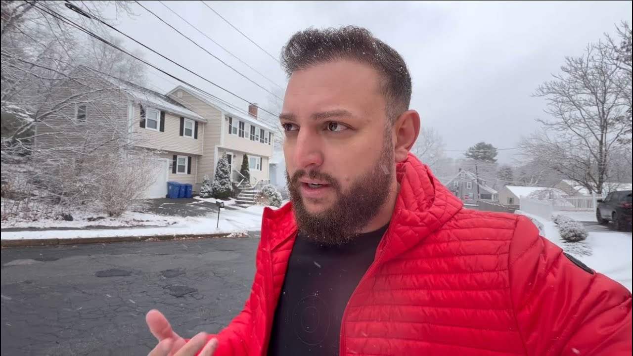 TEMPESTADE DE NEVE EM MASSACHUSETTS 