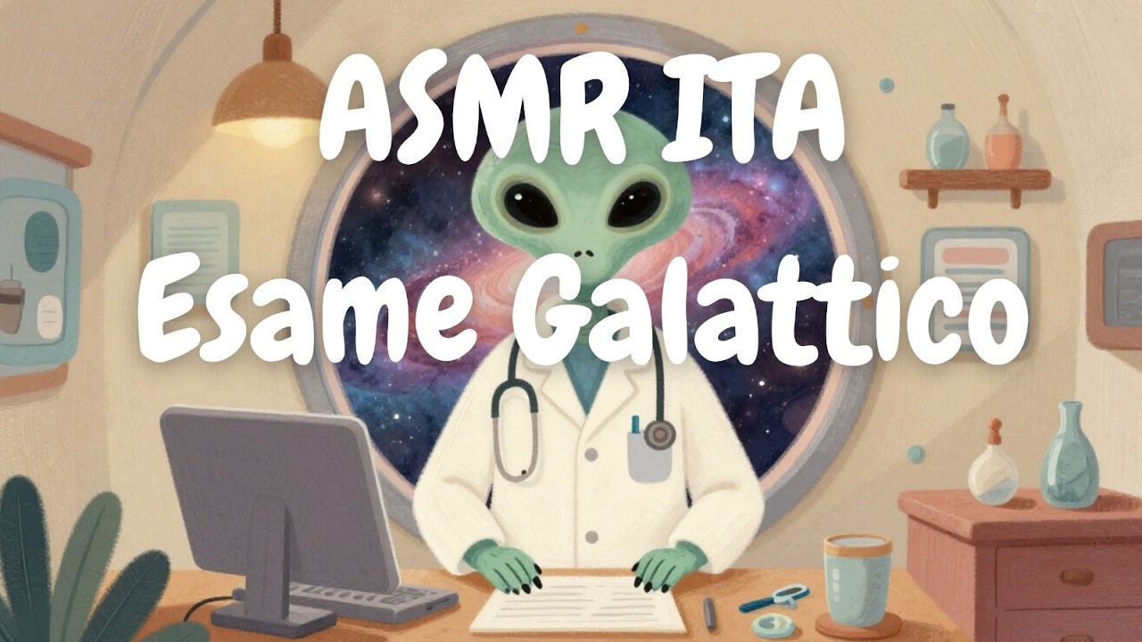ASMR · TEST MEDICO GALATTICO 👽🛸
