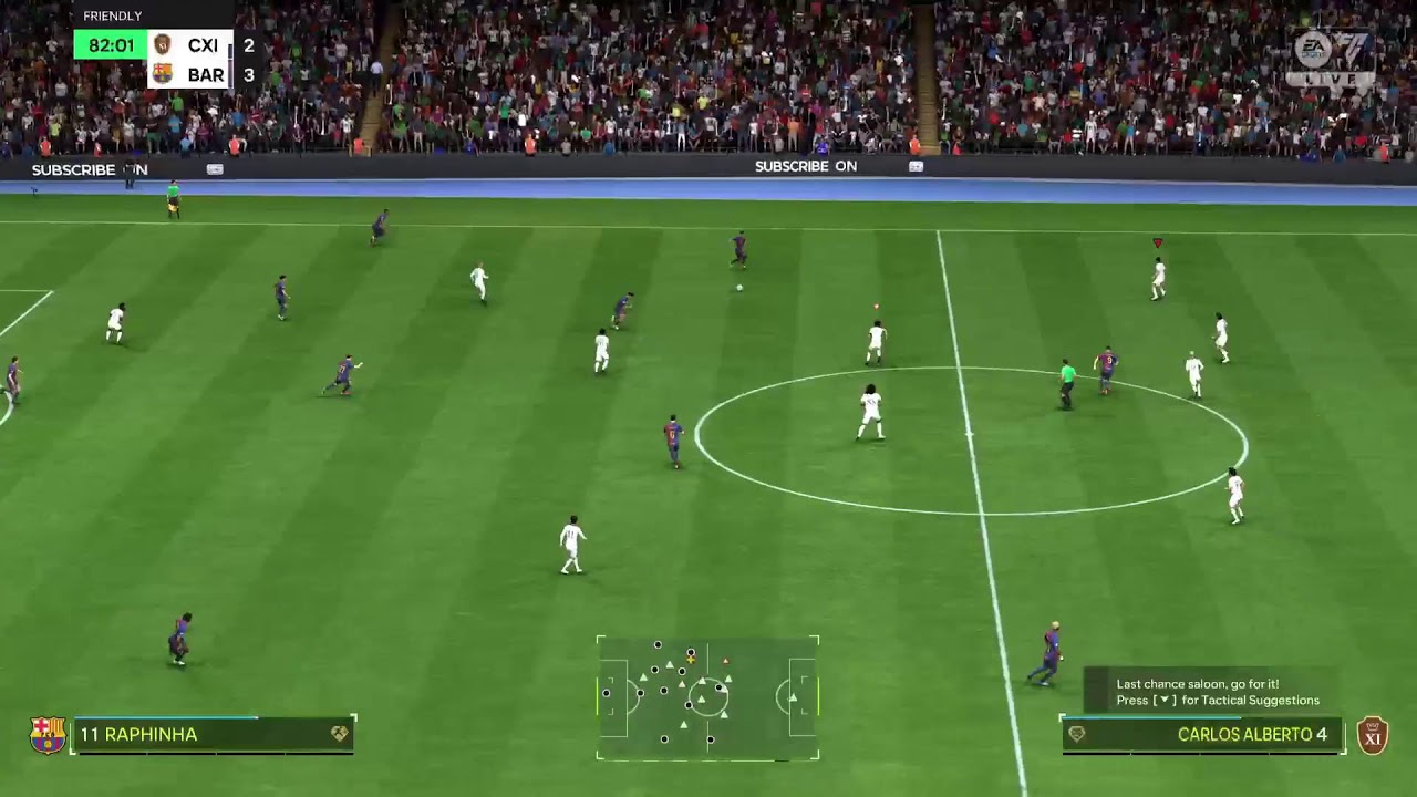 Classic xi vs Barcelona