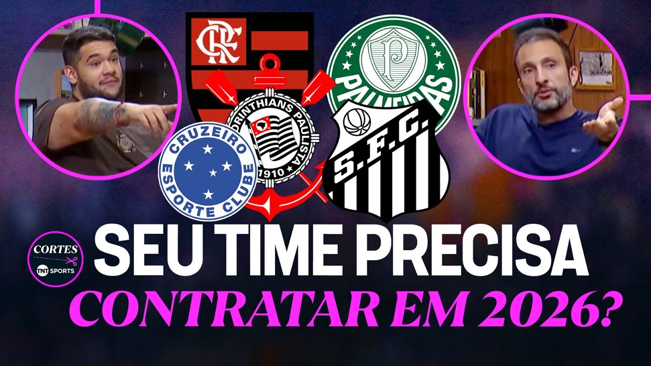 QUEM MAIS PRECISA DE UM PRESENTE DE NATAL: FLAMENGO, PALMEIRAS, CORINTHIANS, CRUZEIRO OU SANTOS?