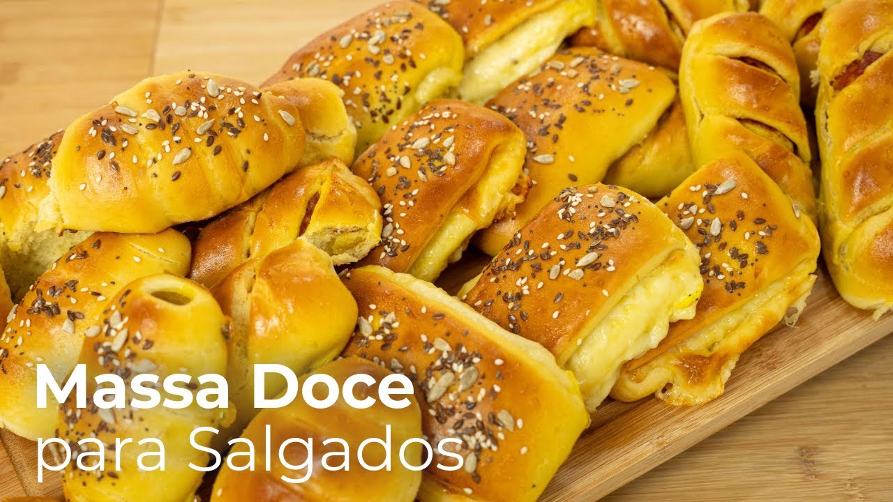 Massa Doce Tipo Brioche Sem Leite: 3 Salgados Incríveis que Vai Adorar!