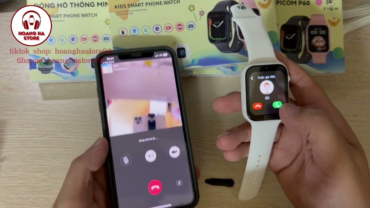 Hướng dẫn kết nối và sử dụng đồng hồ thông minh Picom P60