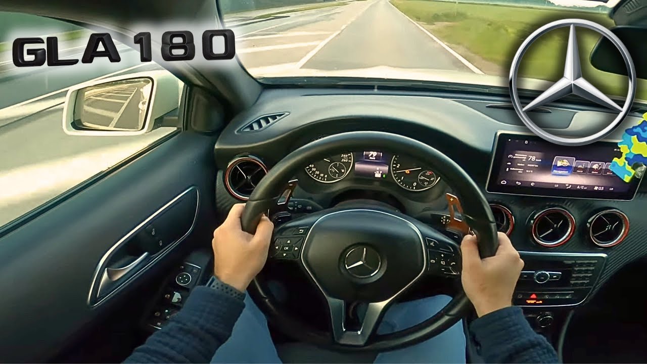 2015 MERCEDES BENZ GLA180 CDI - POV Drive (4K)