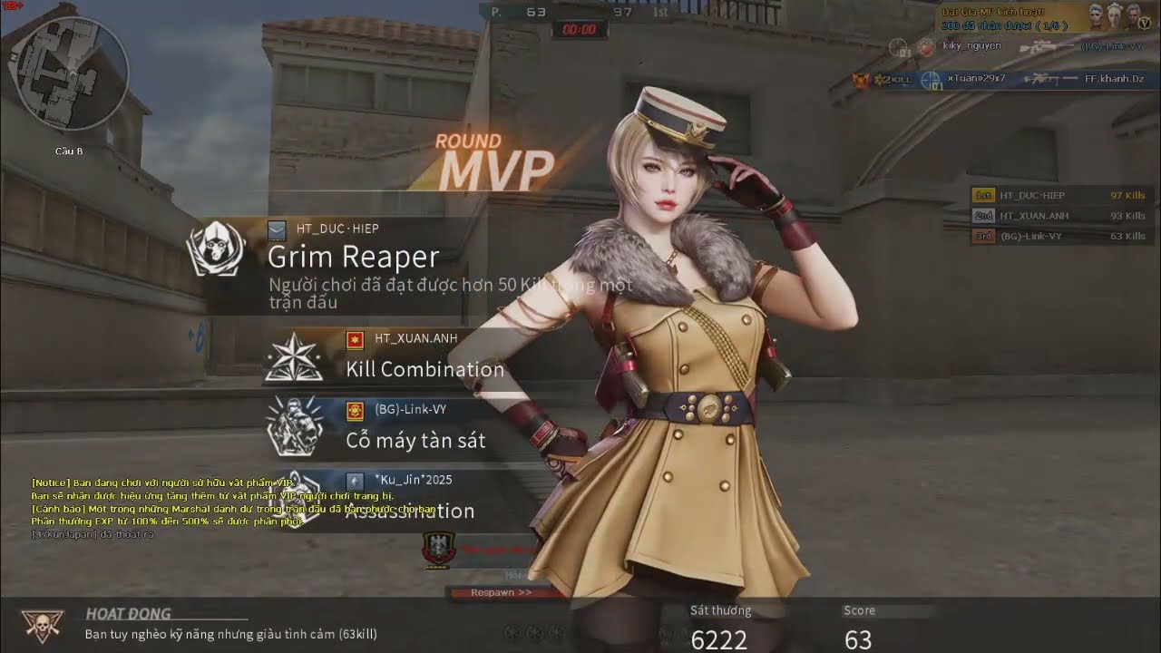 Trận đấu đơn mà không hiểu sao top lên kill ghê vậy