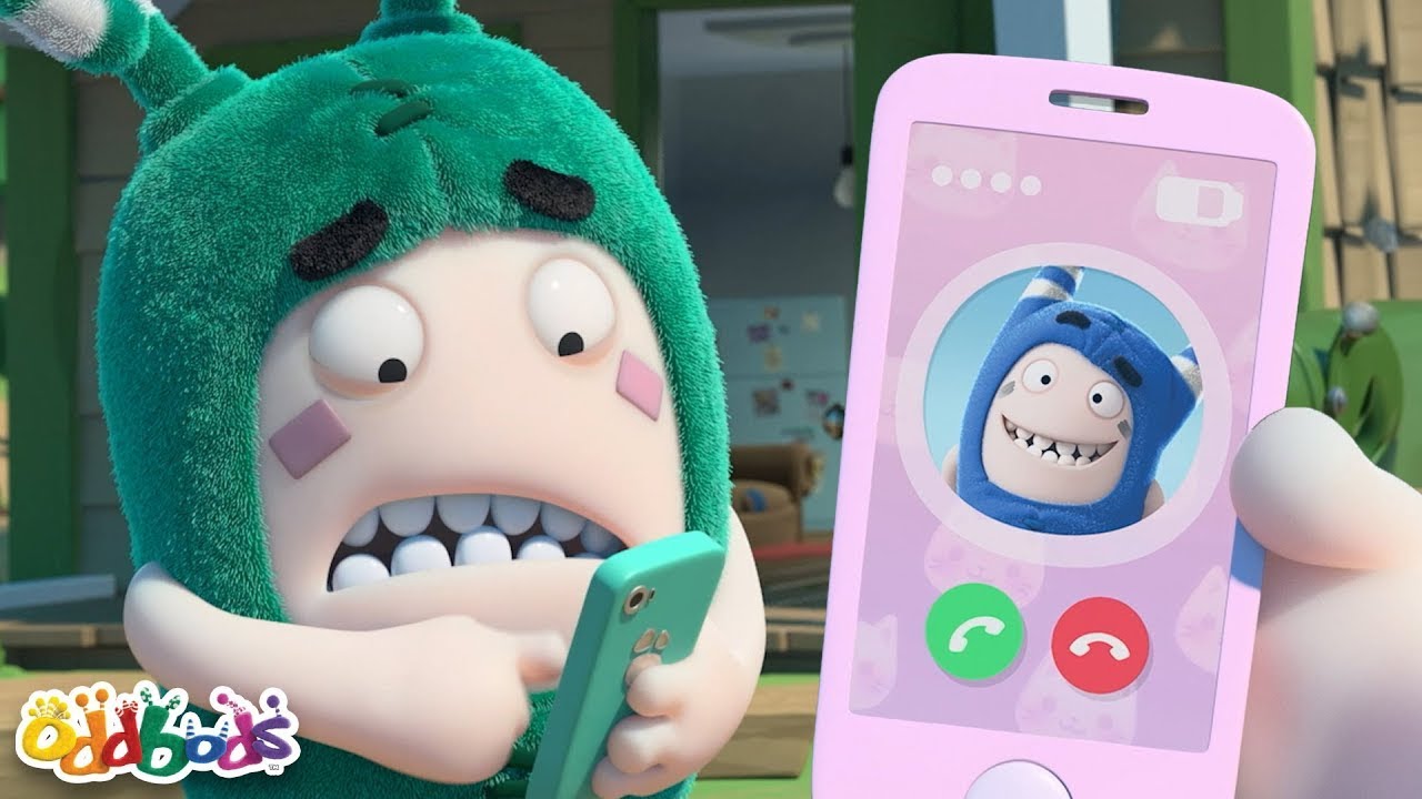 Zee's Un-Phone-Tunate!  | Oddbods | Preschool Learning | Moonbug Tiny TV