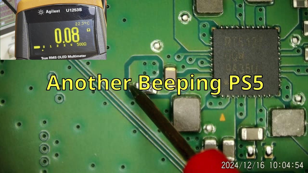 #172 Repair of a Beeping PS5