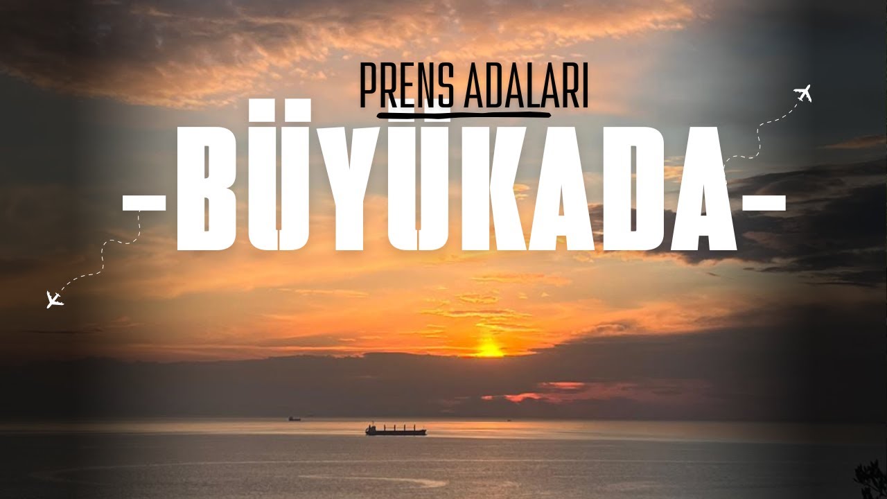 Büyükada’da Büyüleyici Gün Batımı | Doğa + Deniz + İstanbul Silüeti