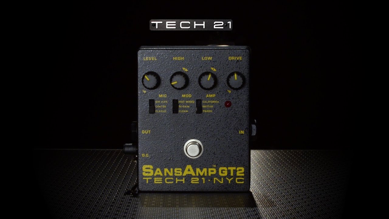 Tech 21 SansAmp GT2 | Gear4music demo