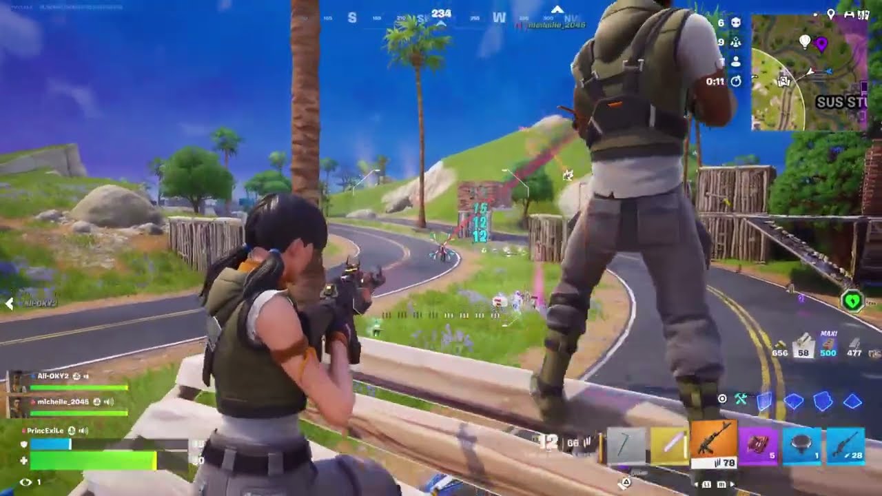 NEW LOCK-ON ASSAULT RIFLE in FORTNITE is OP!
