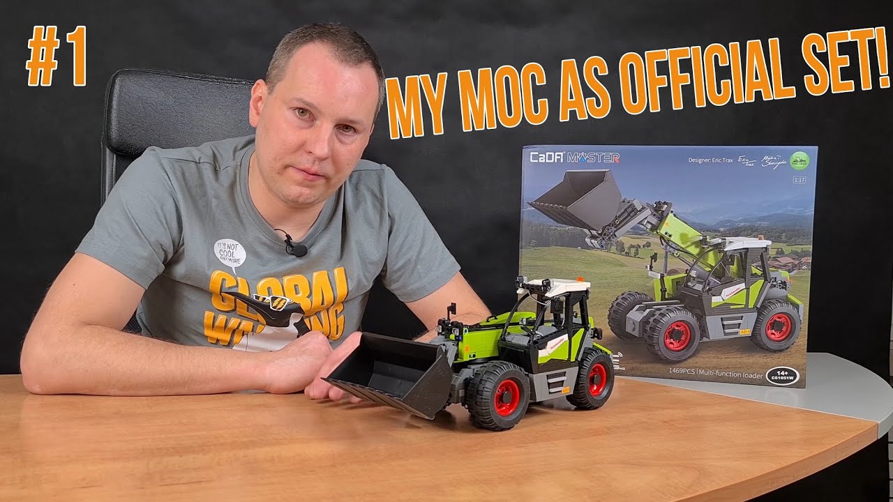 CADA C61051w Telehandler  - DESIGNER REVIEW!