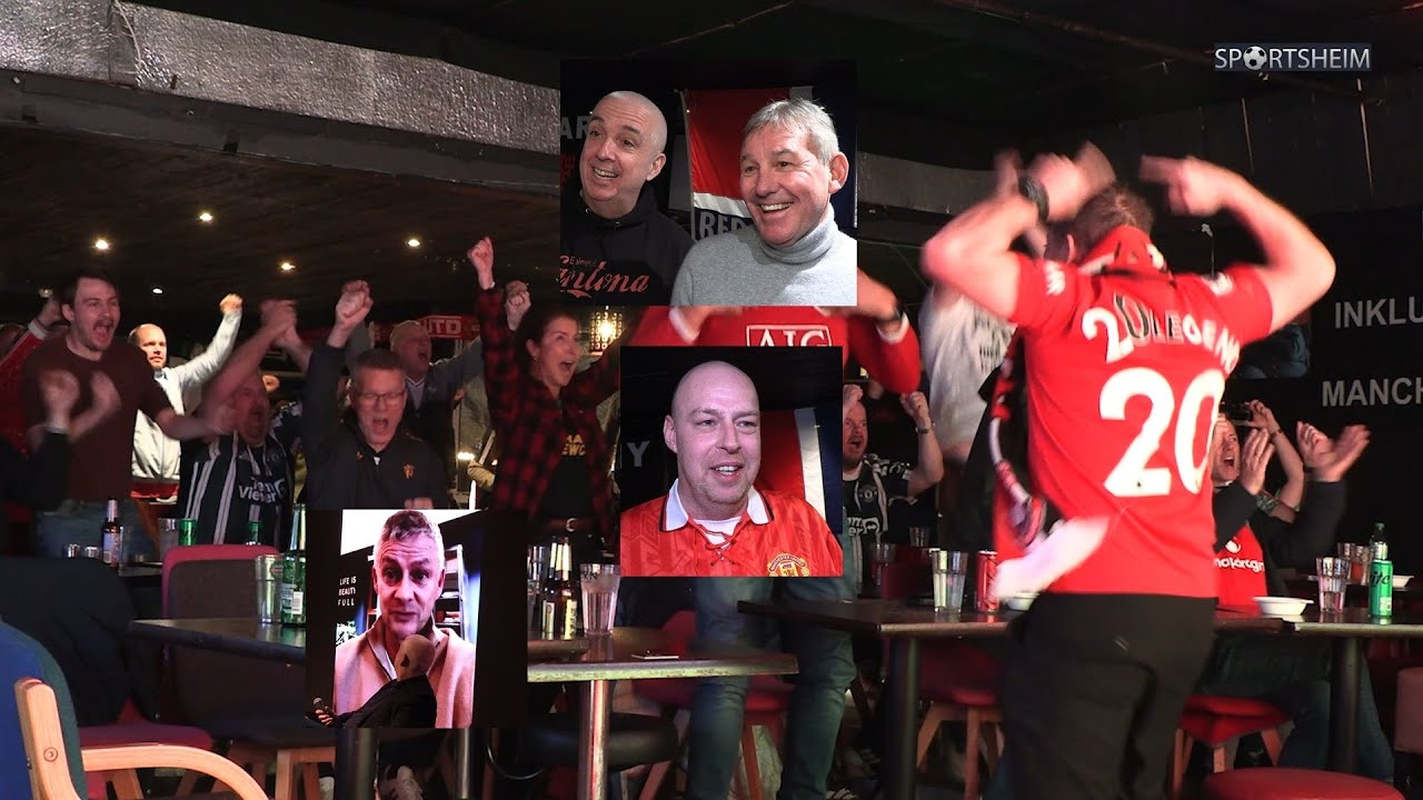 Bryan Robson in Kristiansund | Celebrations | fans | Pete Boyle | Solskjaer videomessage