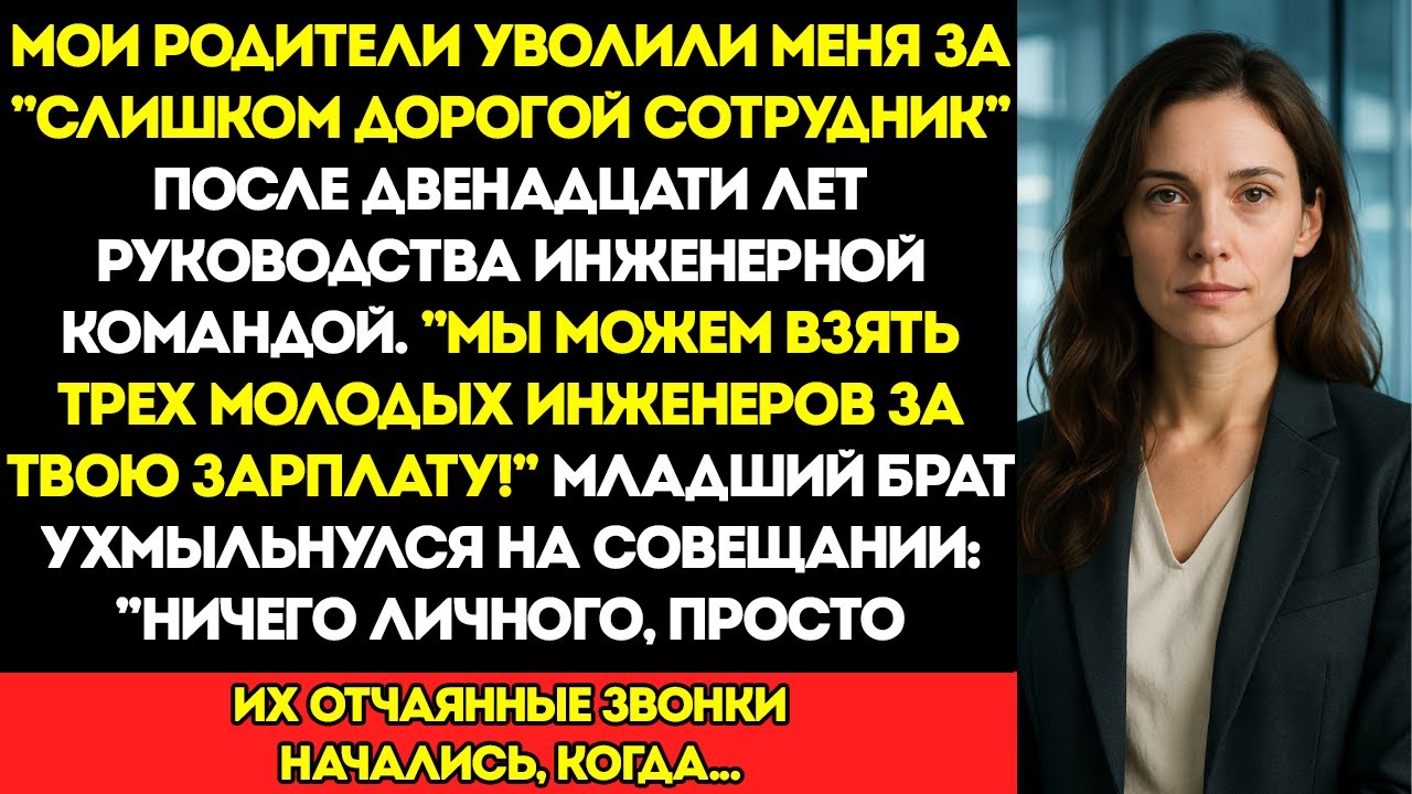 Мои Родители УВОЛИЛИ Меня За То, Что Я Слишком Дорого Им Обходился После 12 Лет Руководства
