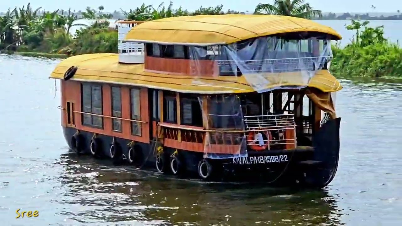Kerala kuttanadu house boat trip..