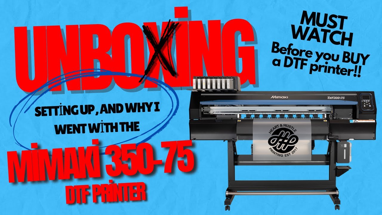 My New 30 Inch DTF Printer BLEW MY MIND!