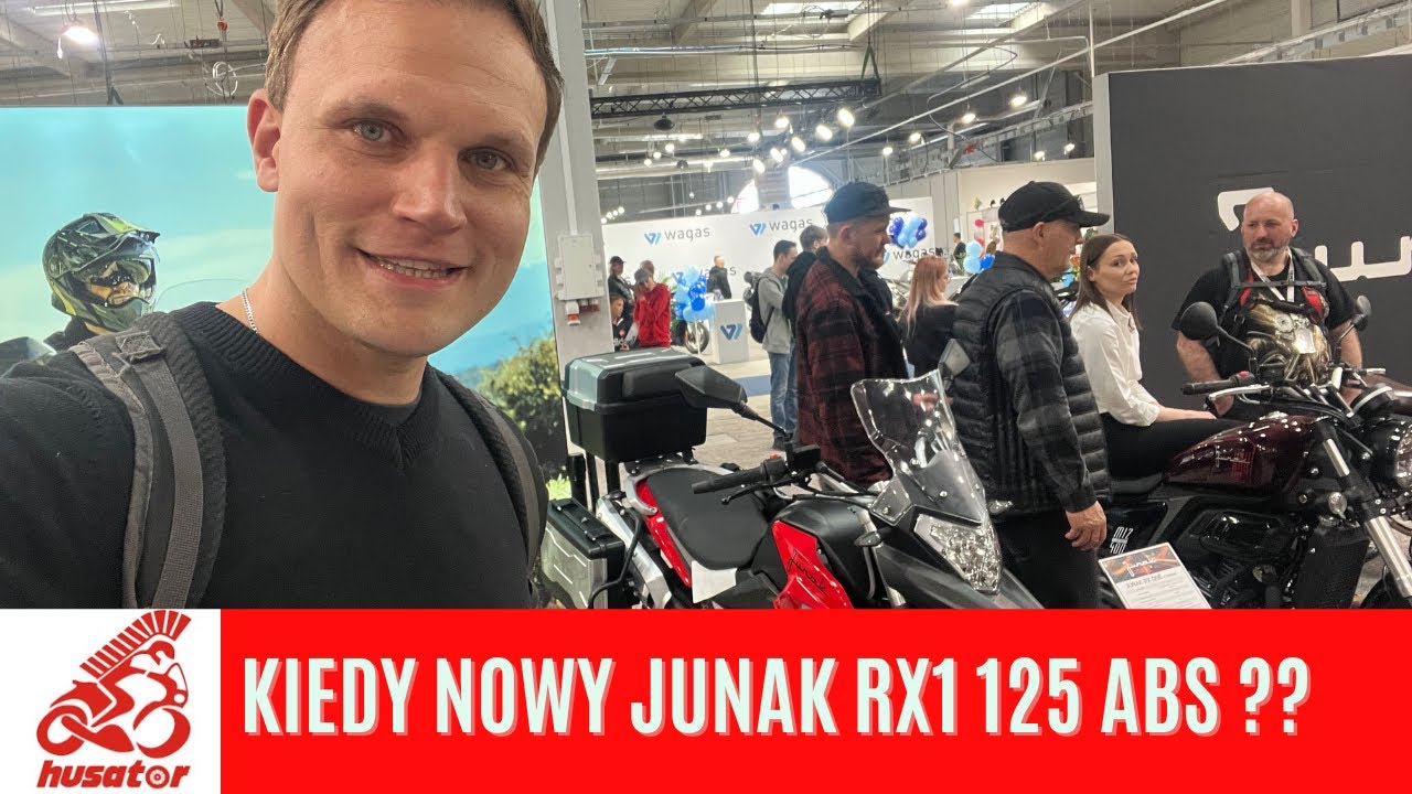 Kiedy będzie nowy Junak RX one 125 Euro 5+ z ABS i kontrolą trakcji??