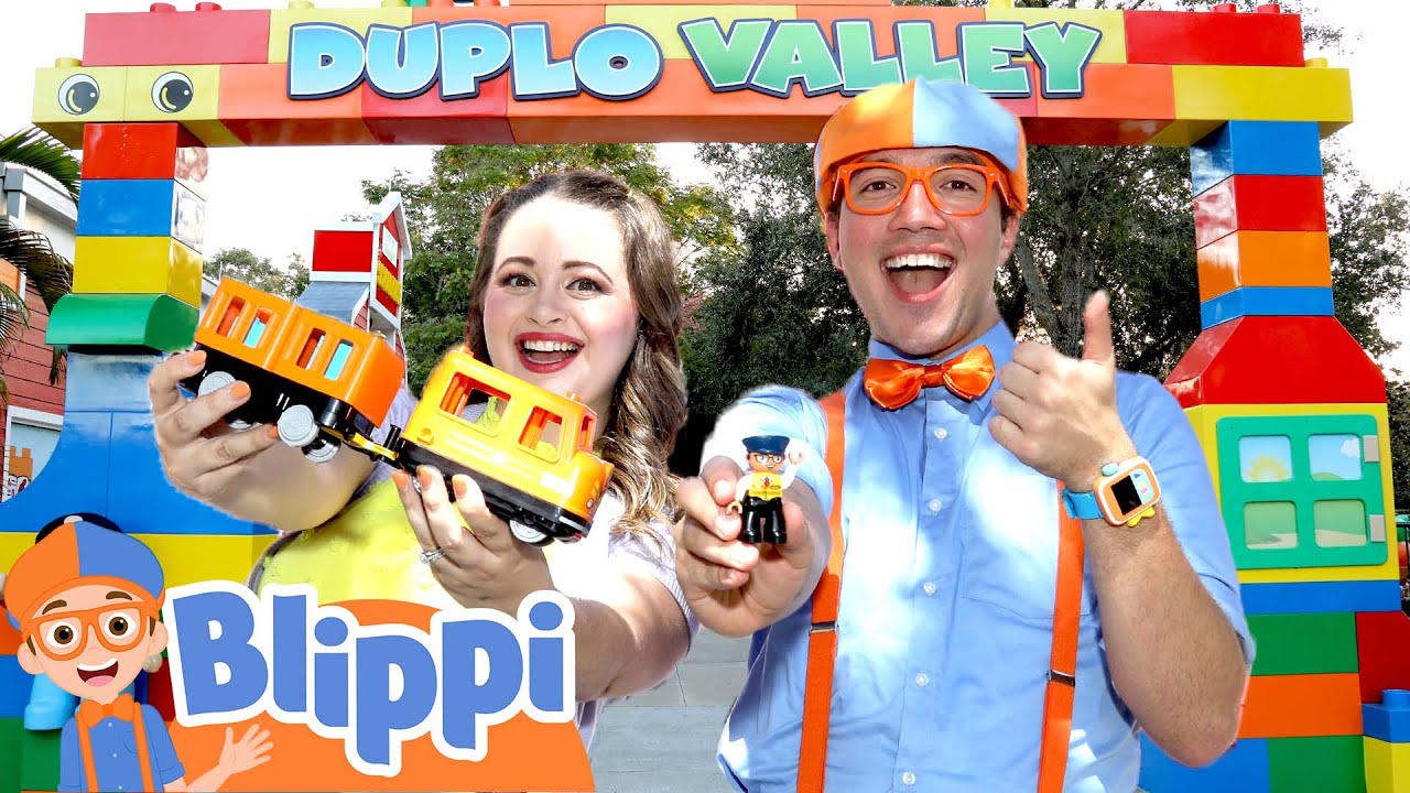 Blippi Visits LEGOLAND&reg; DUPLO&reg; VALLEY! | Blippi Field Trips | Building LEGO DUPLO | Learning #AD