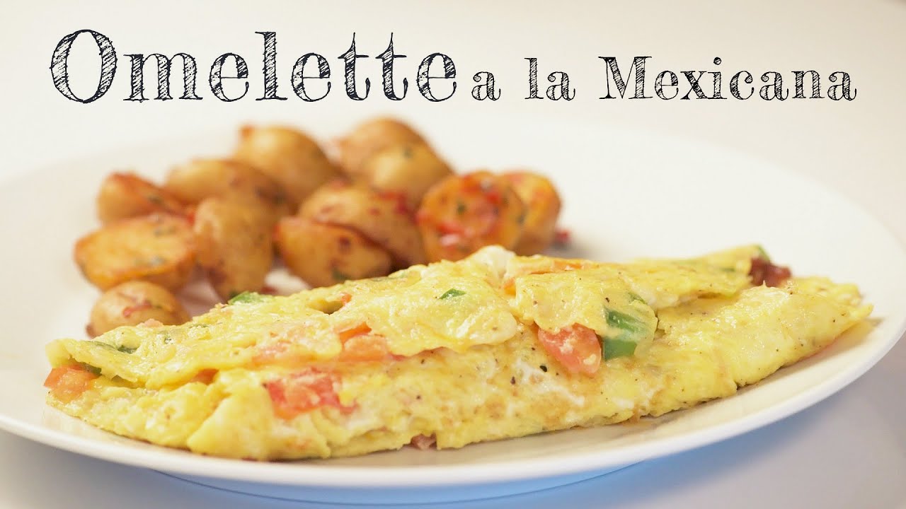 Simple Omelette Mexican Style / Omelette a la Mexicana #breakfast #comidamexicana #mexicanfood
