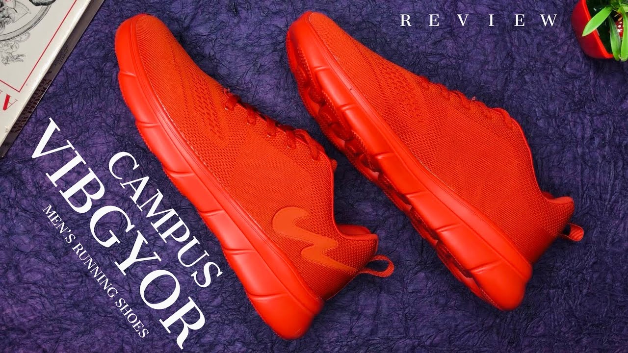 Campus VIBGYOR Men&rsquo;s running shoes ! Unboxing & Review ! Minimalistic Colourful Shoes Under ₹1500