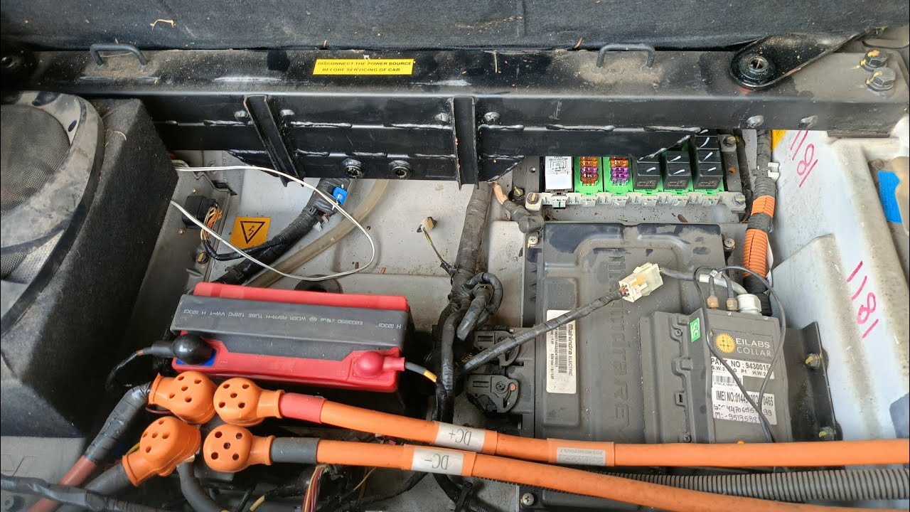 Mahindra e20 safe mode and obd scanning no start cluster metre mein charging range  dikha raha hai