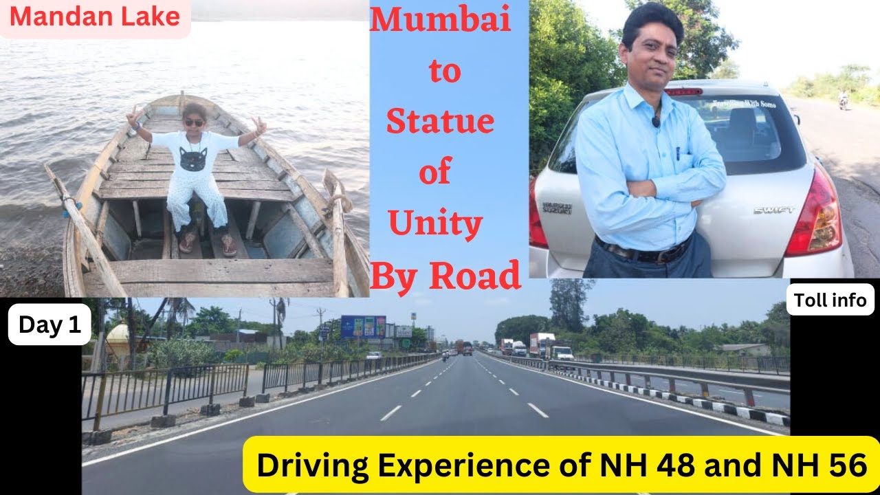 Mumbai to Statue of Unity  Road Trip in 2023 | Latest Video