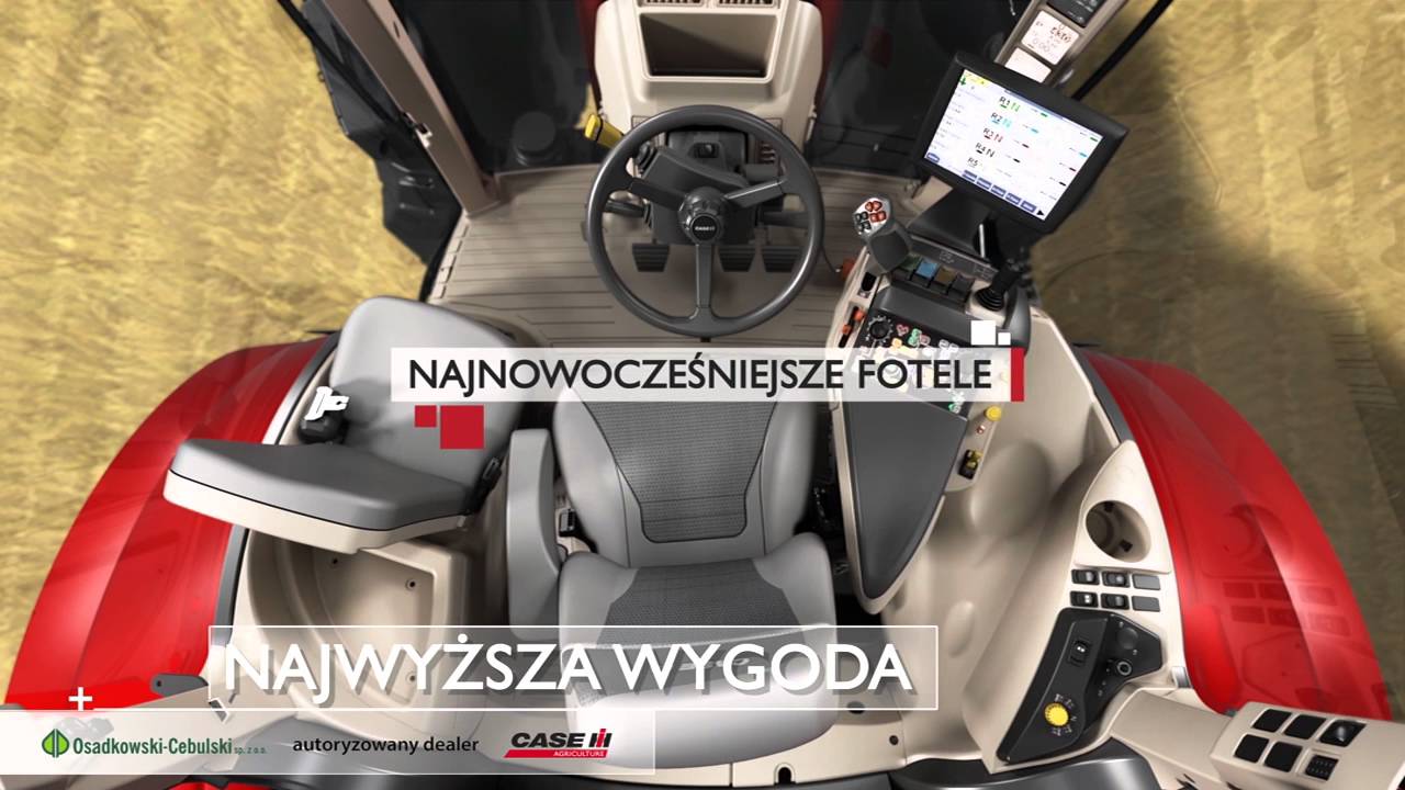 Prezentacja maszyny CASE IH seria OPTUM CVX