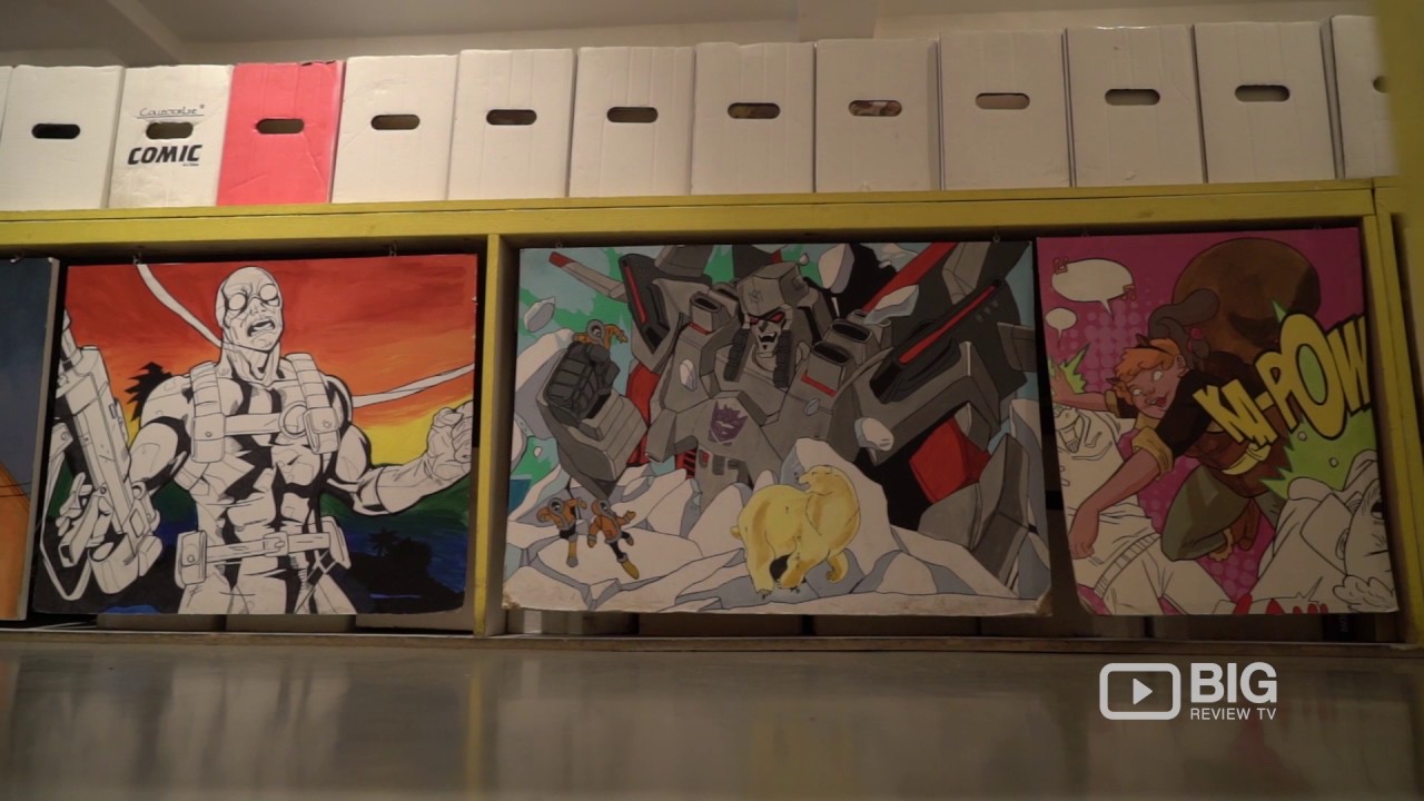 Orbital Comics in Central London for Comic Books and Vintage Toys