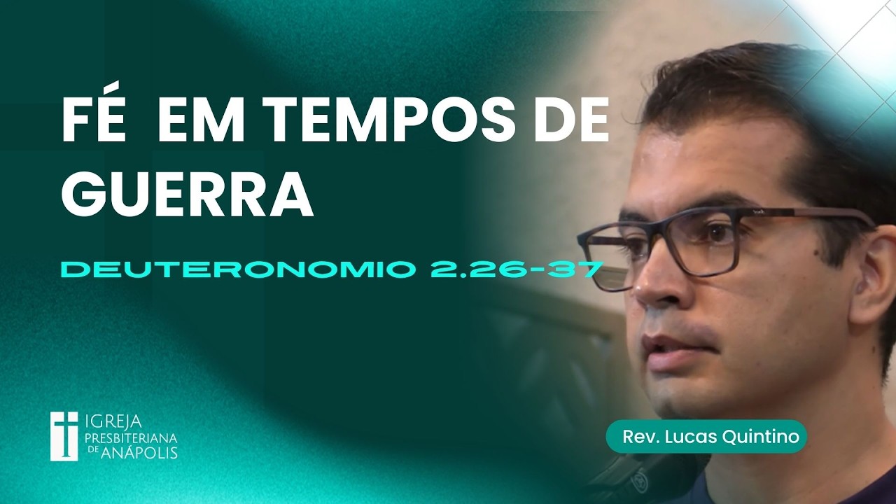 Fé em tempos de guerra | Dt 2.26-37 | 15.03.2026 | Culto Noturno