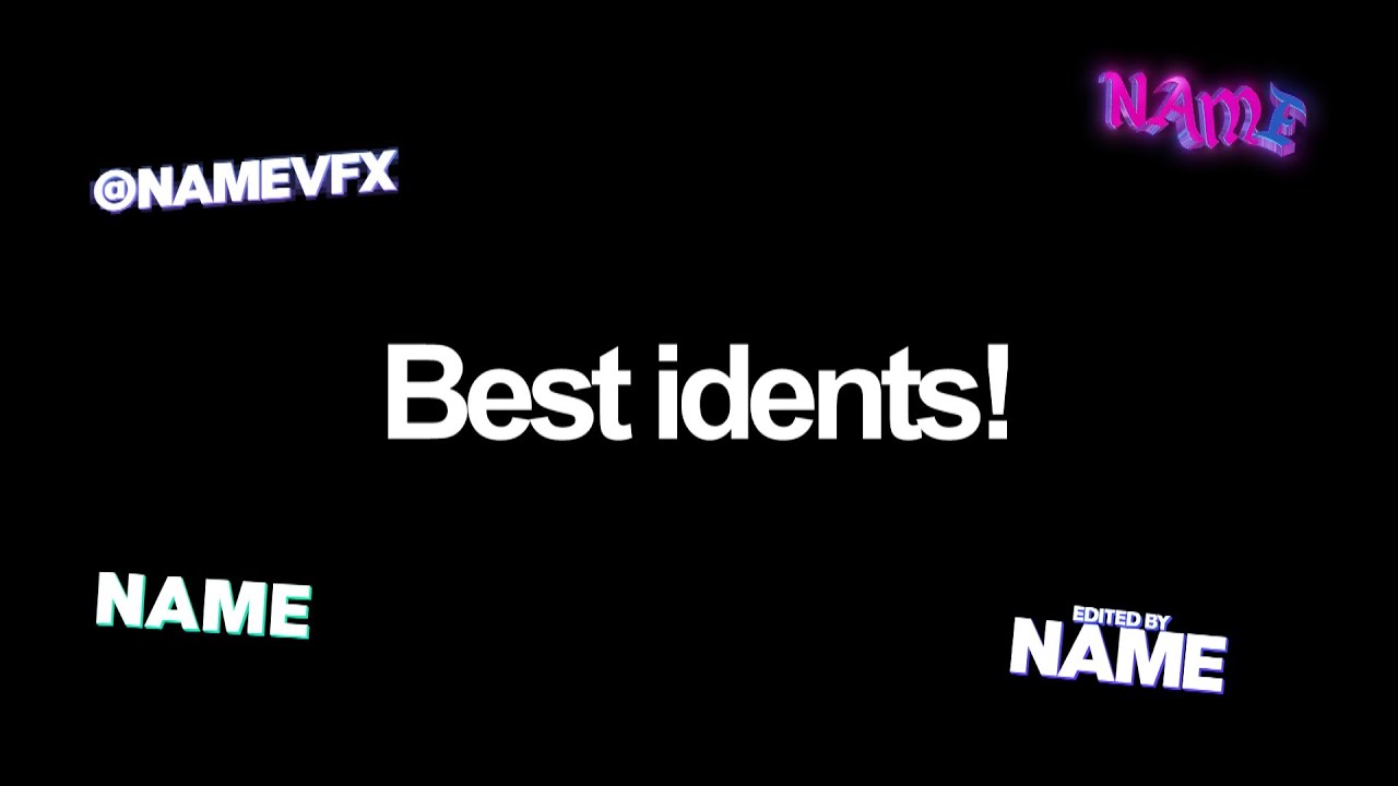 The Best Edited By Idents/intros for Fortnite Highlights | Sack, Numby, NadavB, Trenga - (Templates)