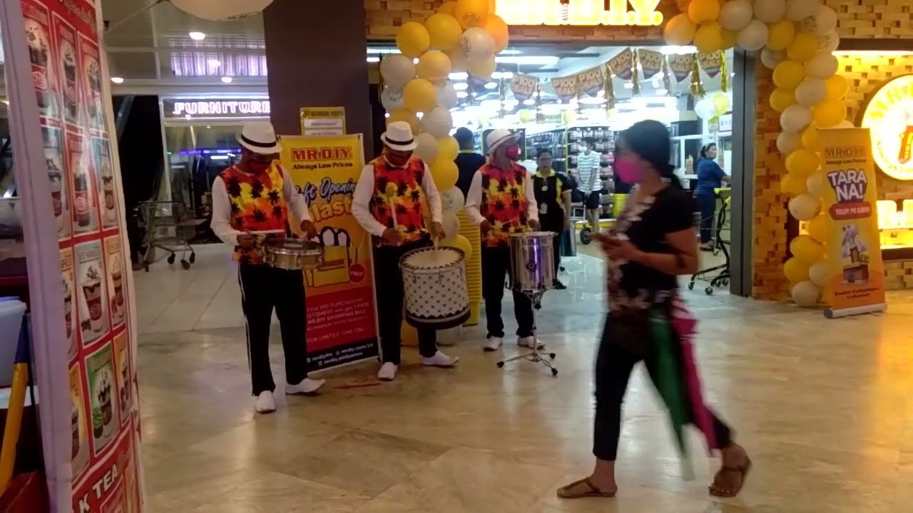 SOFT OPENING OF MR. DIY @ RFC MALL MOLINO,CAVITE | HOMEREZ DRUMBEATERS set 05