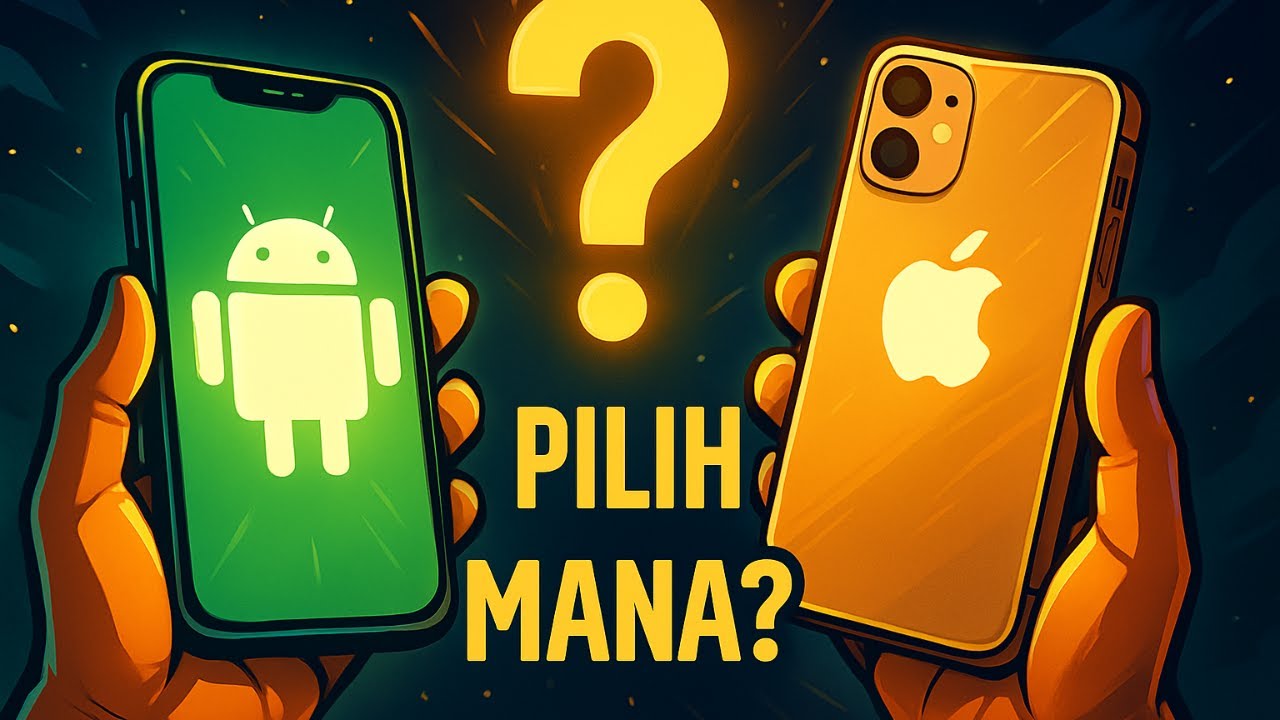 Pilih Android atau iPhone? Ini Perbandingan Jujur Tanpa Fanboy, Tanpa Drama, dan Tanpa Sponsor!