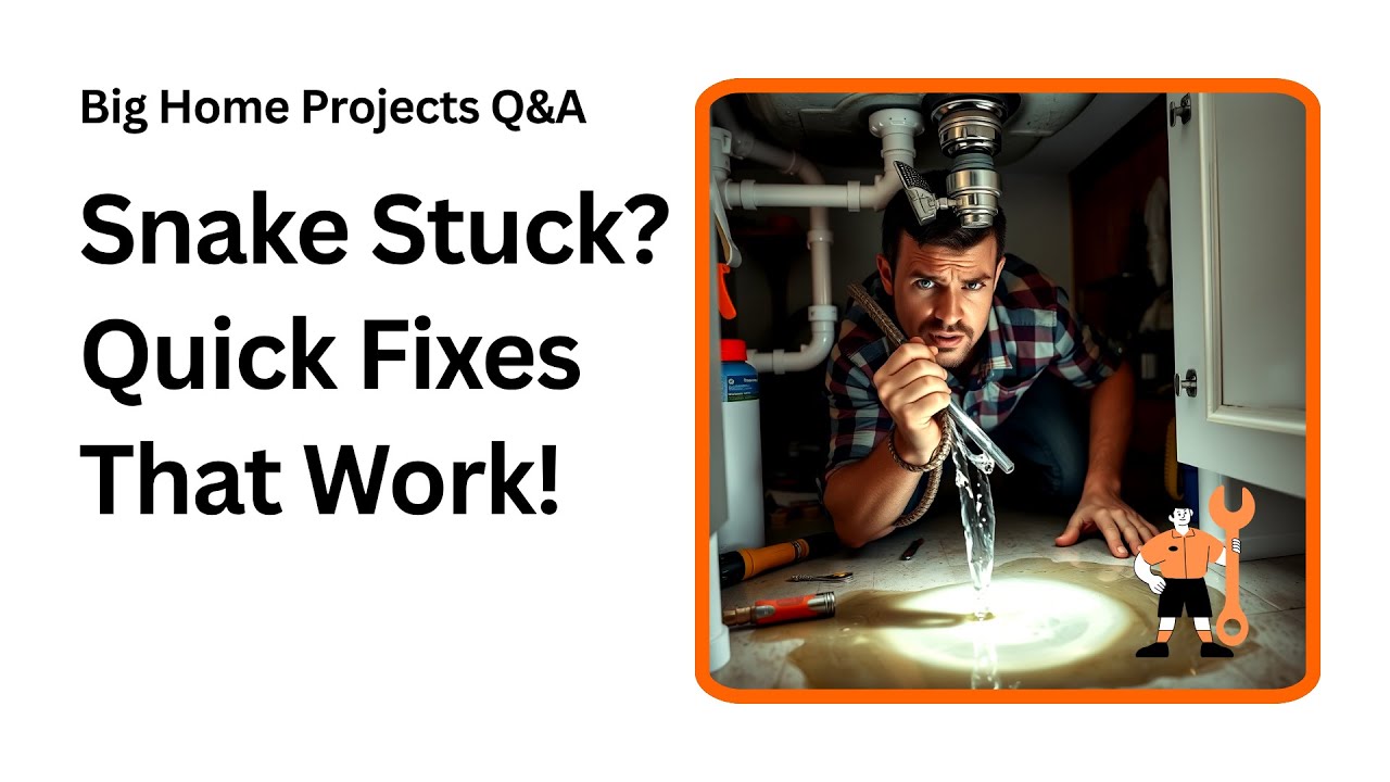 Stuck Drain Snake Easy Fixes Plumbers Swear By