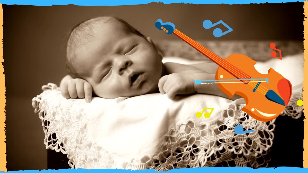 Skrzypce muzyka głębokiego snu dla dzieci, Muzyka klasyczna dla niemowląt do snu, spokojne melodie 🌼