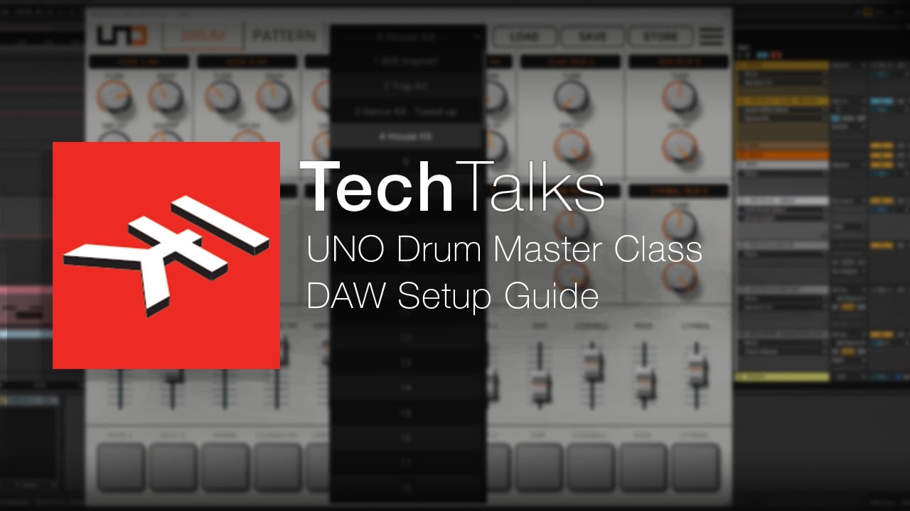 IK Tech Talks Live May 19th 4PM - UNO Drum Master Class: DAW Setup Guide #IKCreator
