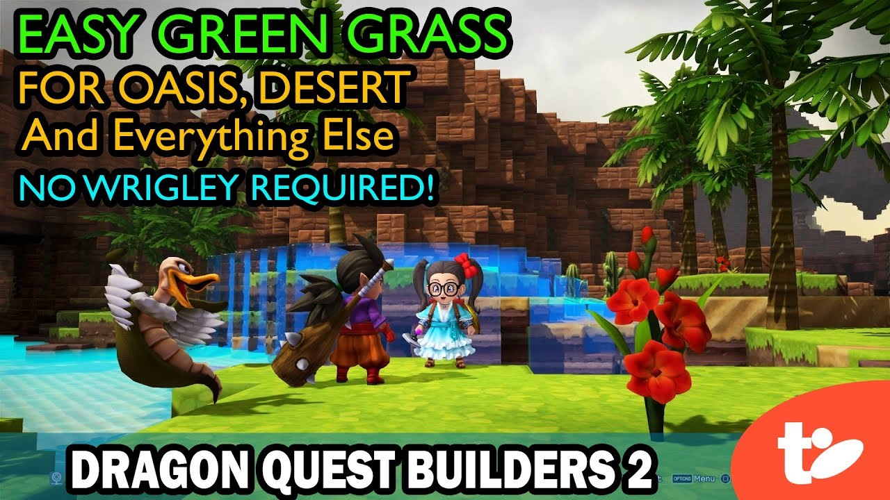 Easy Green Grass for Oasis & Everything Else (No Wrigley Required)! DQB2