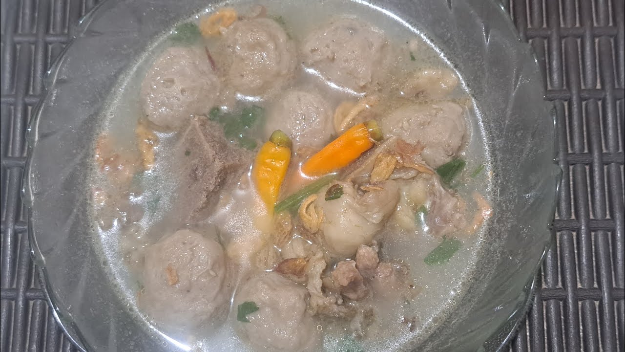CARA MEMASAK BAKSO PALING SIMPLE BUAT MAKAN MALAM #bakso #baksokuah #masakanindonesia #simplecooking