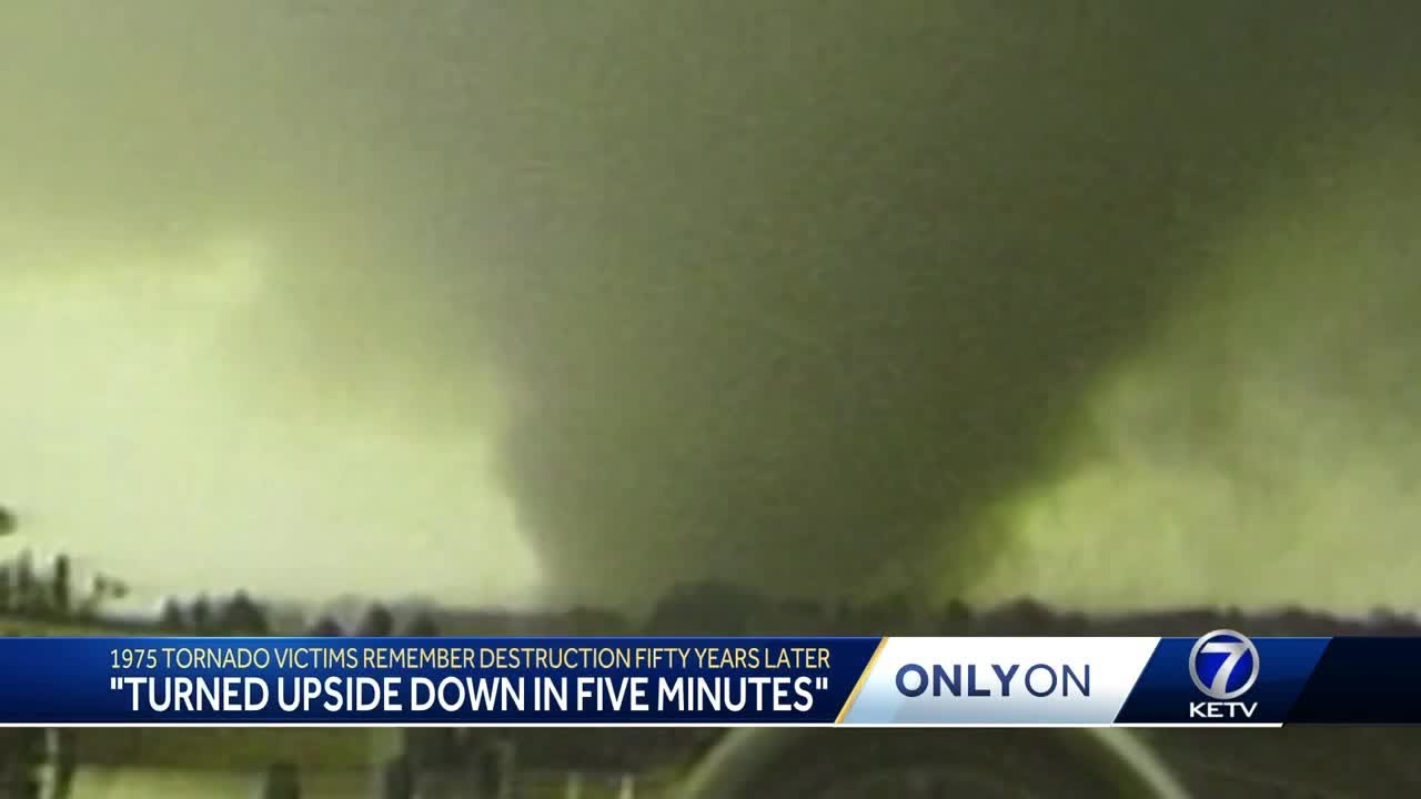Survivors from 1975 Omaha #tornado look back