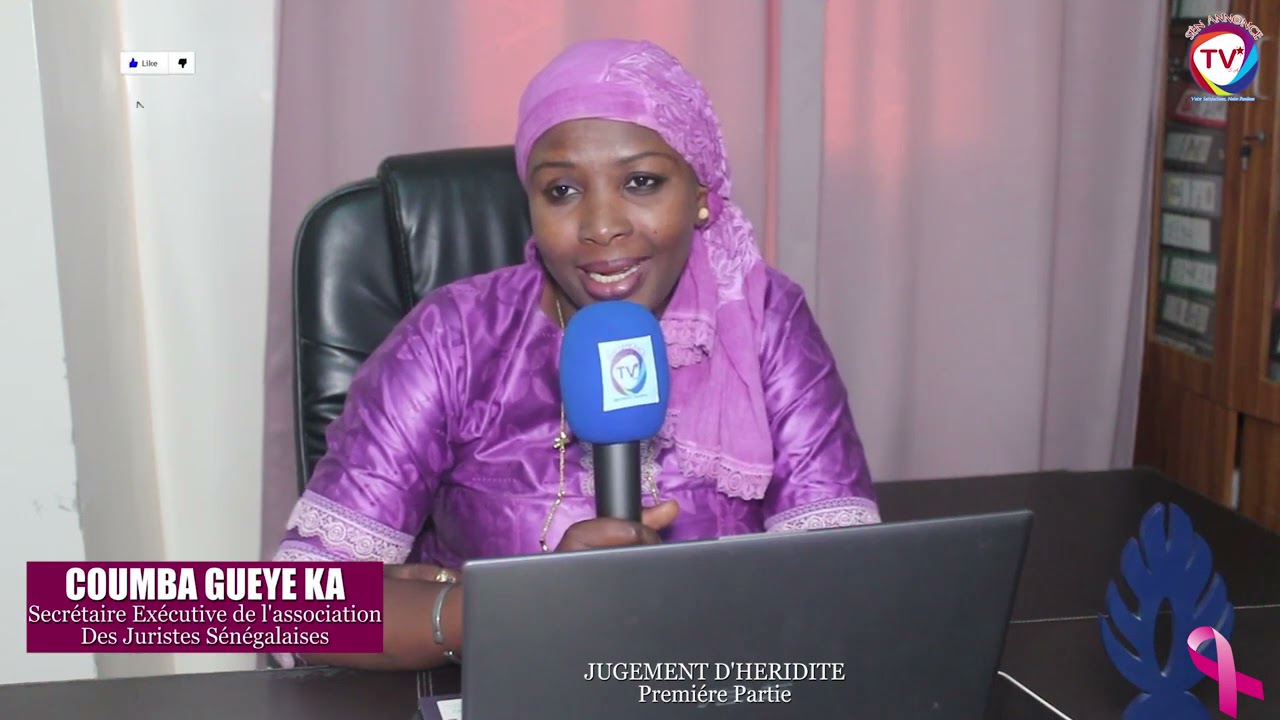 Jugement d'hérédité 🔴Première partie Avec Coumba Gueye Ka Secrétaire Exécutive de L'AJS