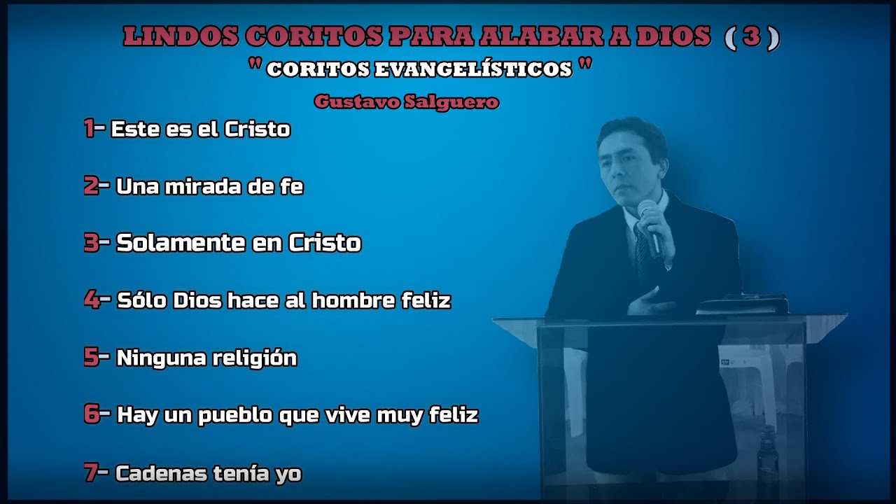 Lindos coritos para alabar a DIOS 