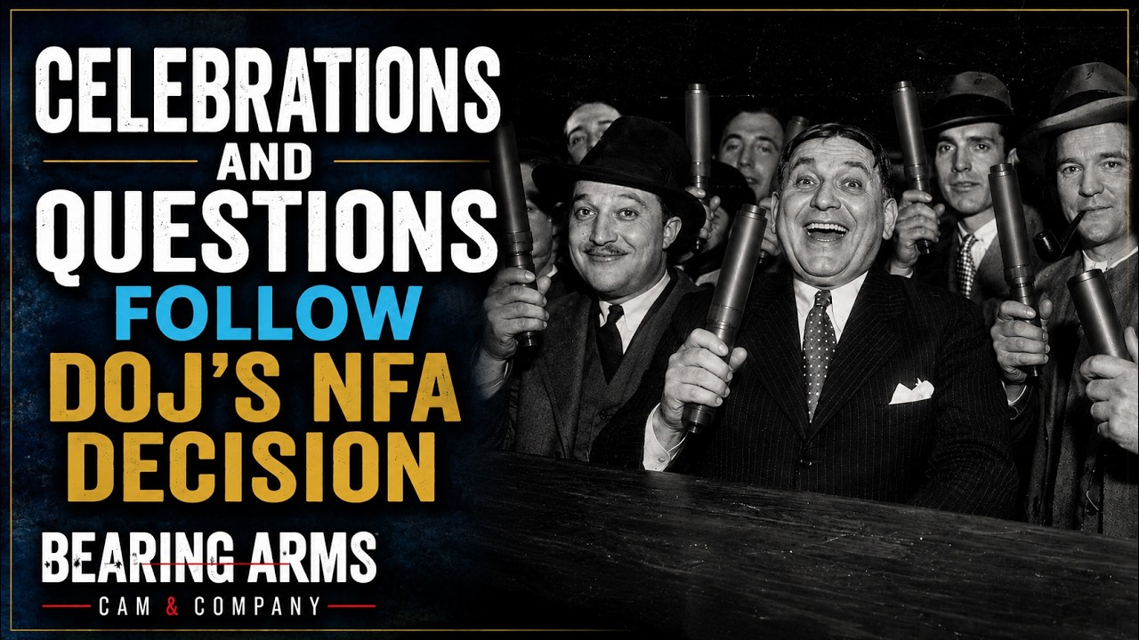 Celebrations and Questions Follow DOJ's NFA Decision